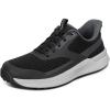 image:imageOrthofeet Mens Orthopedic Fairway HandsFree Water Repellent Golf ShoeBlackGrey
