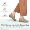 image:imageOrthofeet Womens Eve Orthopedic Arch Support Wedge ShoesBeige