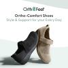 image:imageOrthofeet Womens Eve Orthopedic Arch Support Wedge ShoesBlack