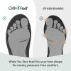 image:imageOrthofeet Womens Eve Orthopedic Arch Support Wedge ShoesBlack