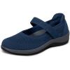 image:imageOrthofeet Womens Orthopedic Jessa Mary Jane ShoesNavy