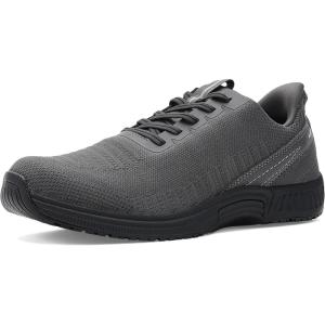 image:imageOrthofeet Mens Orthopedic Yari HandsFree WaterRepellent SlipResistant SneakerGrayGray