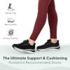 image:imageOrthofeet Womens Orthopedic Nira HandsFree WaterRepellent Walking SneakerBlack