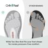 image:imageOrthofeet Womens Orthopedic Nira HandsFree WaterRepellent Walking SneakerWhite