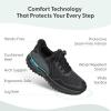 image:imageOrthofeet Womens Orthopedic Nira Trail HandsFree WaterRepellent Hiking SneakerBlack