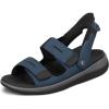 image:imageOrthofeet Womens Orthopedic Calypso HandsFree Adjustable Water SandalBlueBlack