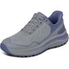 image:imageOrthofeet Womens Orthopedic Nira Trail HandsFree WaterRepellent Hiking SneakerGreyPeriwinkle