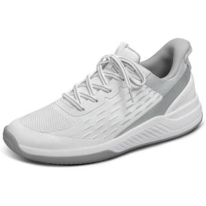 image:imageOrthofeet Womens Orthopedic Ace HandsFree SlipOn Pickleball SneakerWhiteGrey