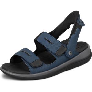 image:imageOrthofeet Womens Orthopedic Calypso HandsFree Adjustable Water SandalBlueBlack