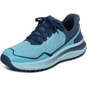 image:imageOrthofeet Womens Orthopedic Nira Trail HandsFree WaterRepellent Hiking SneakerNavyBlue