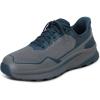image:imageOrthofeet Mens Orthopedic Tilos Trail HandsFree WaterRepellent Hiking SneakerGreyTeal