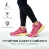 image:imageOrthofeet Womens Orthopedic Dart HandsFree SlipOn Running SneakerFuschia