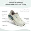 image:imageOrthofeet Womens Orthopedic Dart HandsFree SlipOn Running SneakerTaupe