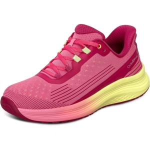 image:imageOrthofeet Womens Orthopedic Dart HandsFree SlipOn Running SneakerFuschia