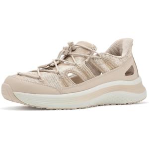image:imageOrthofeet Womens Orthopedic Venus HandsFree SlipOn Fisherman SandalWarm Beige