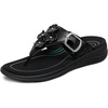 image:imageOrthofeet Womens Orthopedic Daisy Adjustable SlipOn Thong SandalBlack