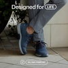 image:imageOrthofeet Mens Orthopedic Yari HandsFree WaterRepellent SlipResistant SneakerNavyGrey