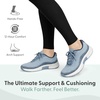 image:imageOrthofeet Womens Orthopedic Kita HandsFree WaterRepellent SlipOn SneakerSlateNavy
