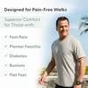 image:imageOrthofeet Mens Orthopedic Jupiter HandsFree Adjustable Leather SandalBlack