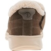 image:imageOrthofeet Vito Orthopedic Mens SlipOn Slippers  HandsFree WaterRepellent SlipOn Adjustable House Shoes with Faux Fur Arch Support Ergonomic Cushioning Wide Toe BoxDark Olive