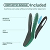 image:imageOrthofeet Vito Orthopedic Mens SlipOn Slippers  HandsFree WaterRepellent SlipOn Adjustable House Shoes with Faux Fur Arch Support Ergonomic Cushioning Wide Toe BoxBrown