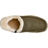 image:imageOrthofeet Vito Orthopedic Mens SlipOn Slippers  HandsFree WaterRepellent SlipOn Adjustable House Shoes with Faux Fur Arch Support Ergonomic Cushioning Wide Toe BoxDark Olive