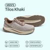 image:imageOrthofeet Tilos Orthopedic Mens Sneakers  HandsFree WaterRepellent SlipOn Stretchable Walking Shoes with Soft and Padded Cushioning Arch Support Wide Toe BoxKhaki
