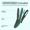image:imageOrthofeet Tilos Orthopedic Mens Sneakers  HandsFree WaterRepellent SlipOn Stretchable Walking Shoes with Soft and Padded Cushioning Arch Support Wide Toe BoxKhaki