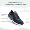 image:imageOrthofeet Edgewater Orthopedic Mens Walking ShoesBlack