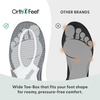 image:imageOrthofeet Edgewater Orthopedic Mens Walking ShoesGrey