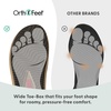 image:imageOrthofeet Womens Orthopedic Casey Adjustable Water Repellent Suede ClogCharcoal Wool