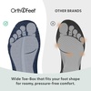 image:imageOrthofeet Race Orthopedic Men Walking ShoeGreyNavy