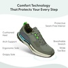 image:imageOrthofeet Race Orthopedic Men Walking ShoeSageLime Green