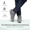 image:imageOrthofeet Yari Orthopedic Mens Walking ShoesGrey