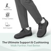 image:imageOrthofeet Yari Orthopedic Mens Walking ShoesGreyGrey