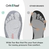 image:imageOrthofeet Yari Orthopedic Mens Walking ShoesWhite