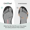 image:imageOrthofeet Avalon Orthopedic Mens Hiking ShoesGrey