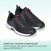 image:imageOrthofeet Mens Edgewater Stretch Athletic Shoe Black 13 XXWide