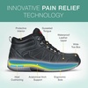 image:imageOrthofeet Hunter Orthopedic Mens Hiking BootsBlack