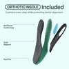 image:imageOrthofeet Vito Orthopedic Mens SlipOn SlippersCharcoal